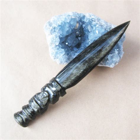 Obsidian witchcraft and blade